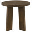 Ensemble de deux tables basses et d'appoint rondes Strouse en noyer foncé-1107408116-1107465503