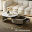 Table basse italienne simple télescopique mobile