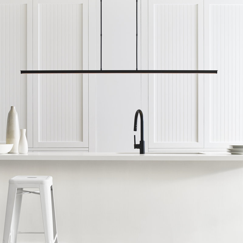 Stagger 1 - Light LED Pendant, Nightshade Black