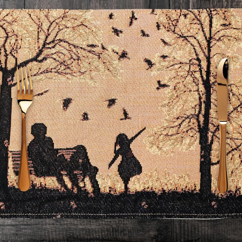 Napperon artistique tapissier Sunset