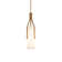 Firenze 1 - Light Dimmable Cylinder LED Pendant With Alabaster Shade