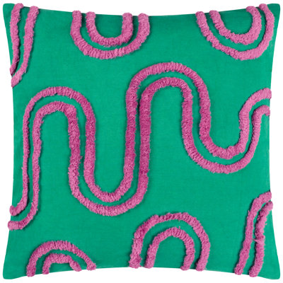 Archie Geometric Square Cushion