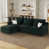 Chenille verte
