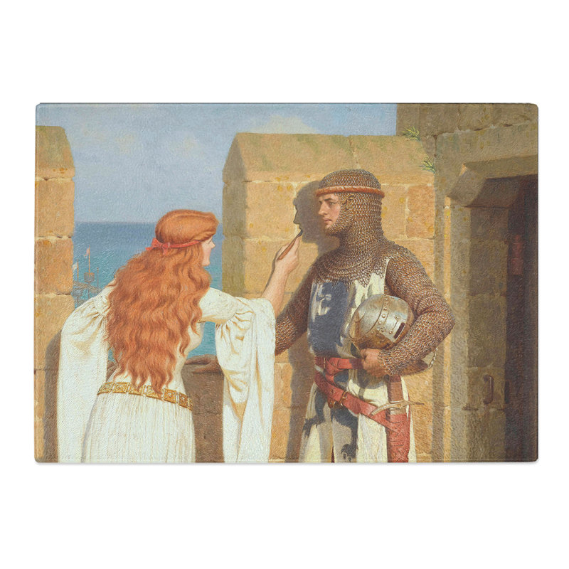 The Shadow by Edmund Leighton Chopping Board, 0.4cm H x 28.5cm W x 39cm L