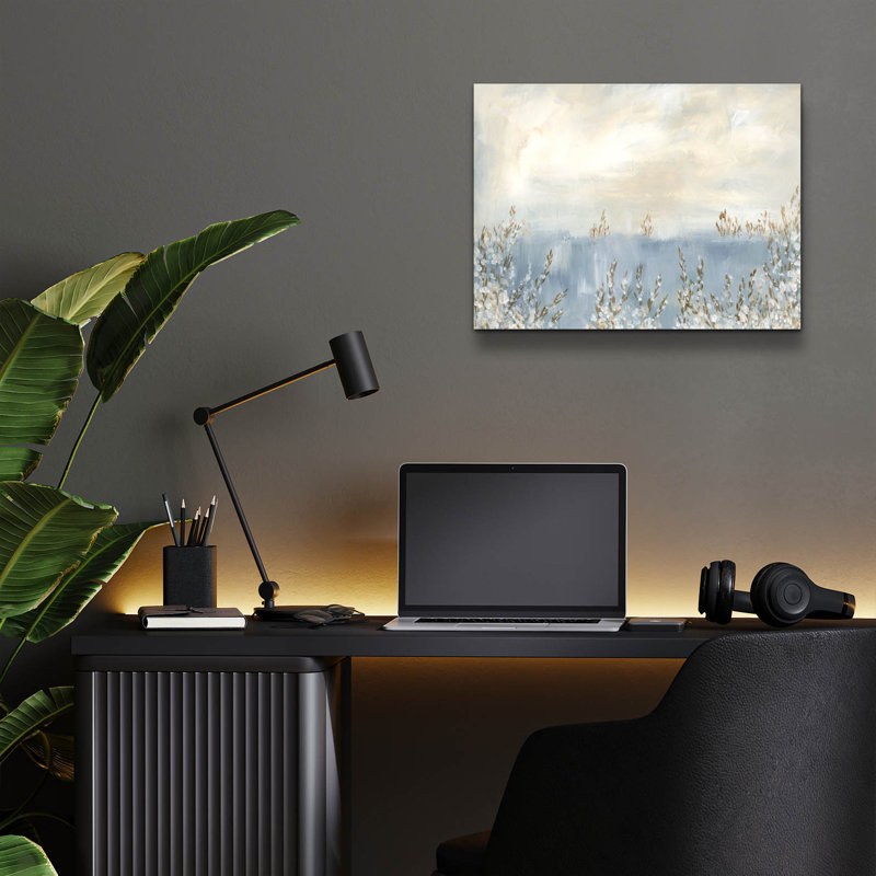 Art mural en verre Winston Porter «Serene Escape» par Yvette St. Amant, H 12 po x l 16 po x P 0,13 po
