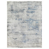 Cassina Hand-Loomed Sky Blue Area Rug