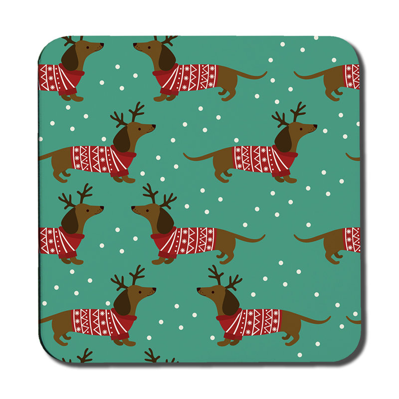 Square 6 Piece Coaster Set