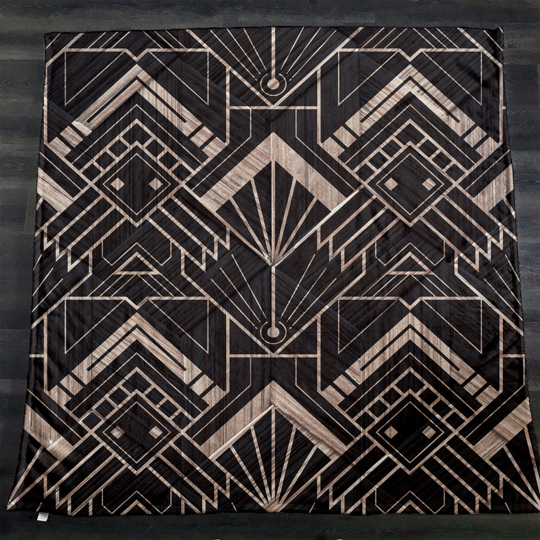 Plain Weave / Muslin Throw Blanket Deja Blue Studios