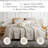 Ashanti Oversized easy care lightweight paisley Quilt Bedding Set by Southshore Fine Linens-102595325-102595321
