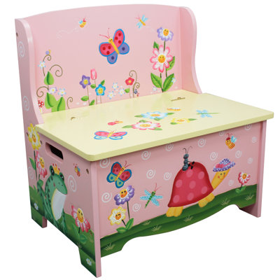 Teamson Kids Toy Storage Bench