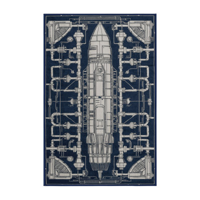Tapis gris lavable à la machine