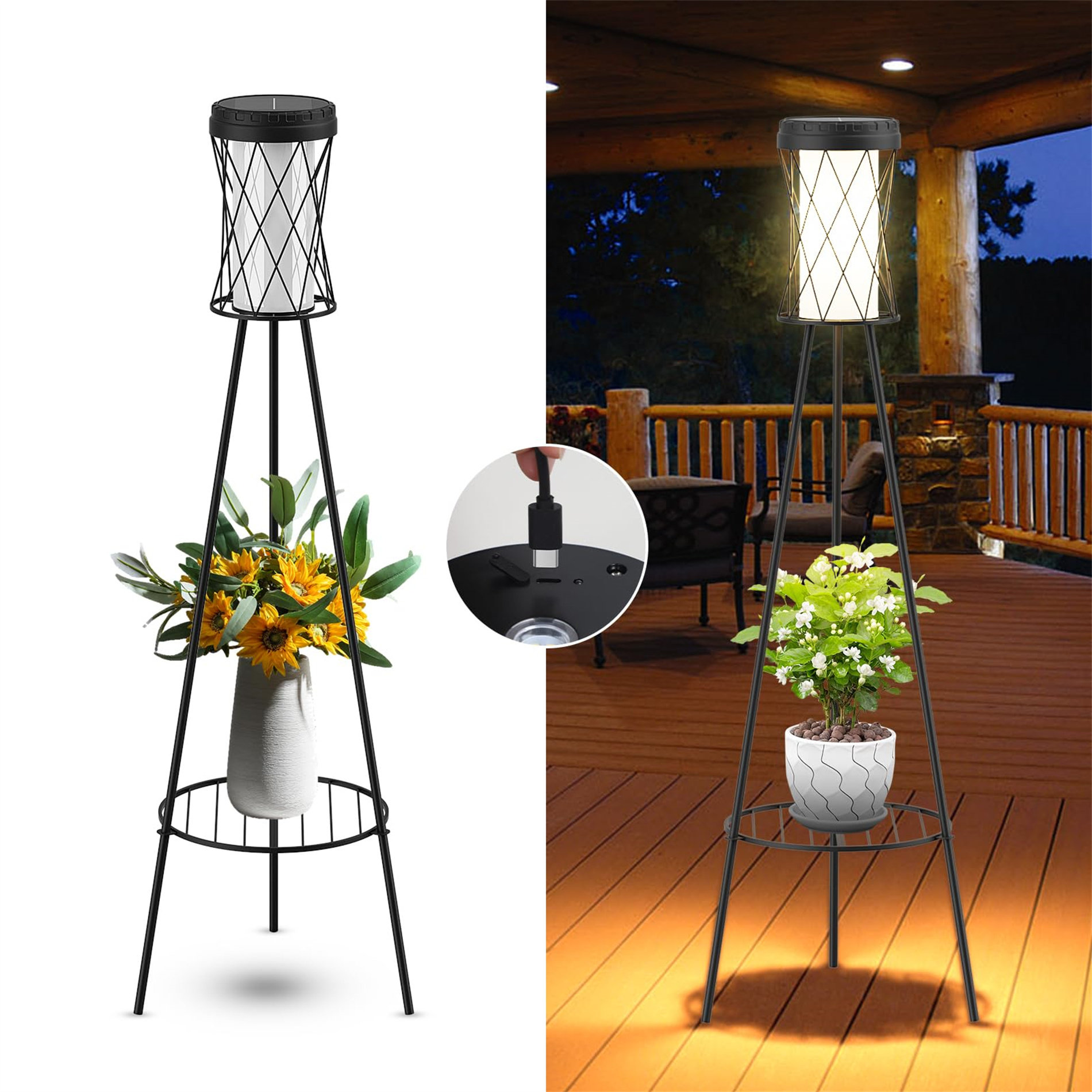 Latitude Run® Teffanie 37.5'' Matte LED Novelty Floor Lamp | Wayfair
