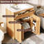Freestanding Standard With Ceramic Top-2105078112