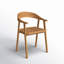 Fauteuil de patio en teck Mendy