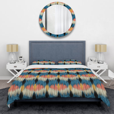 Polyester Abstract Duvet Cover