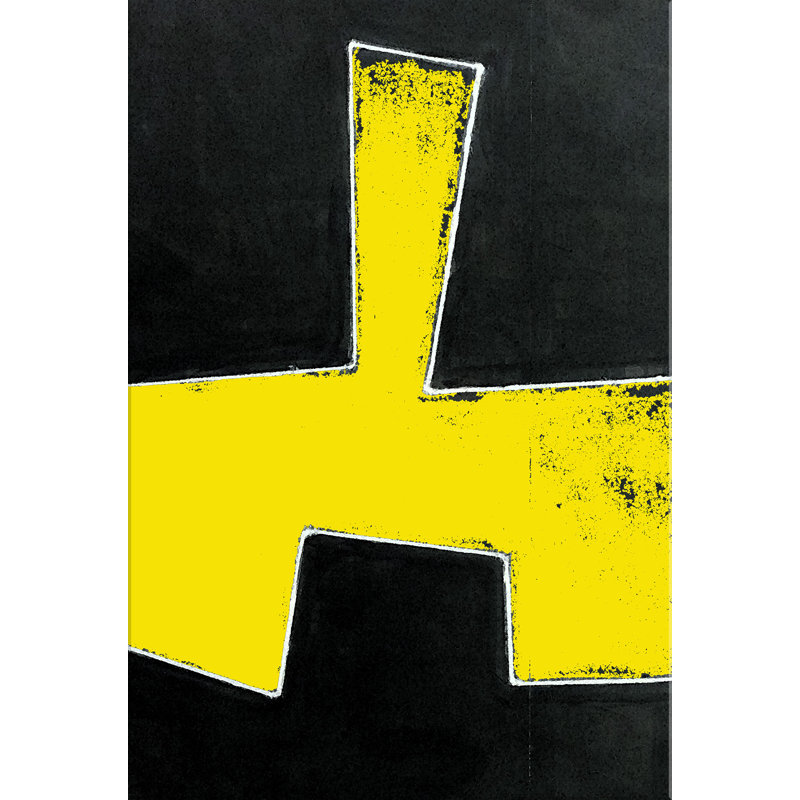 BW Series Print by Jeffrey Goodman, Yellow