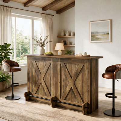 Bar Home avec tablettes à 2 niveaux