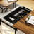 Lift Top Led Coffee Table With Sliding Barn Door-1053633164