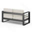 AMOUREUX MAYA BAY MP1, FINITION NOIRE AVEC COUSSIN BEIGE