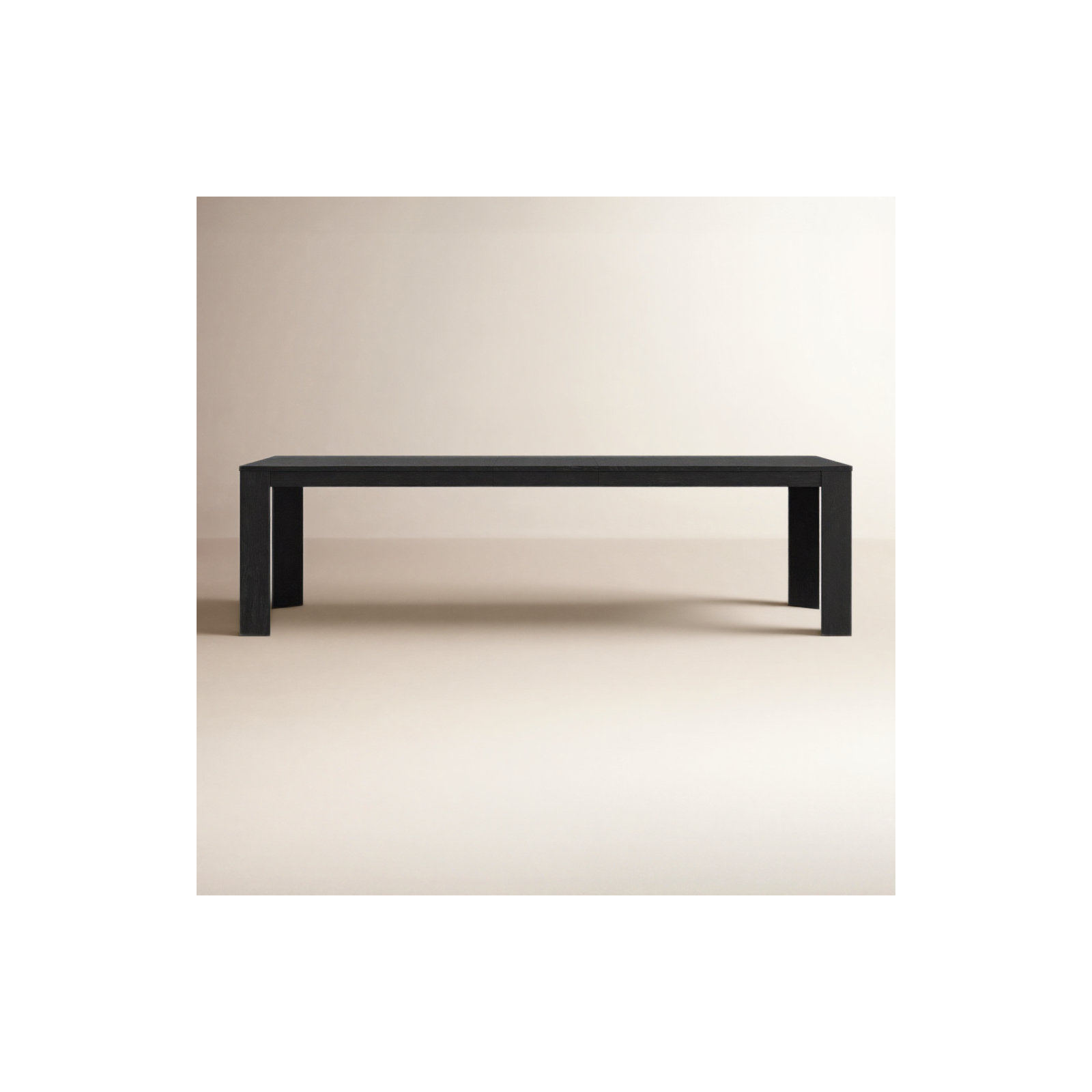 Payton 84"-108" Extendable Dining Table, Black