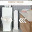 Armoire à papier hygiénique, armoire de coin pour petite salle de bain