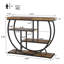 39 in Modern Console Table for Entryway, 4 Tier Hallway Table with Storage-1158966919-1158967672