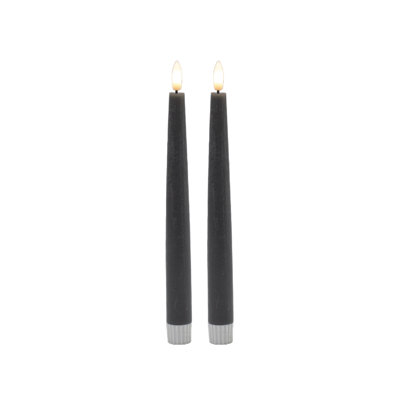 Grande chandelle sans flamme 2 pièces