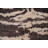 Vegetable Dye Abstract Square Rug 4x4