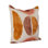 Solar 22"  Throw Pillow, Multicolor Clay