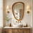 Solid Wood Asymmetrical Accent Mirror-1112668568-1112668575