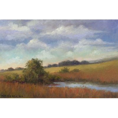 September Fields - Wrapped Canvas Print