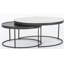 Evelyn Marble Nesting Coffee Table