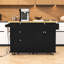 Ensemble d'îlot de cuisine avec rangement Adda-1016860031