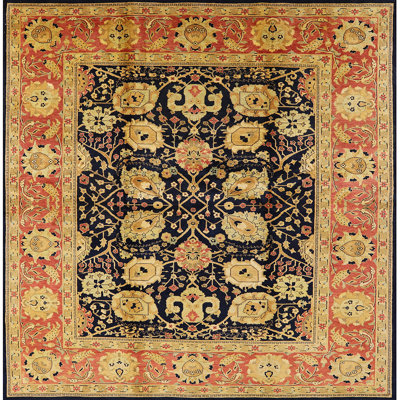 Tapis oriental rouge / noir Soffren