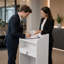 Rectangle MDF Reception Desk