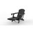 Cait Foldable Outdoor Adirondack Chair With Ottoman-1137982647