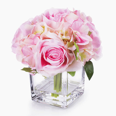 Silk Arrangement in Vase
