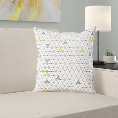 Leila Geometric Square Pillow Cover