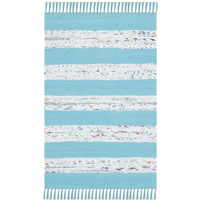 Yokum Hand Woven Cotton Striped Rug