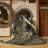 Machine Washable Brennan Excalibur In Stone Classic Oriental Rug in Brown – Black Binding-611590006