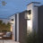 Bostock 13.46" Outdoor Wall Sconce 1-Light With Rectangular Aluminum Frame Waterproof, UL Listed-32810868