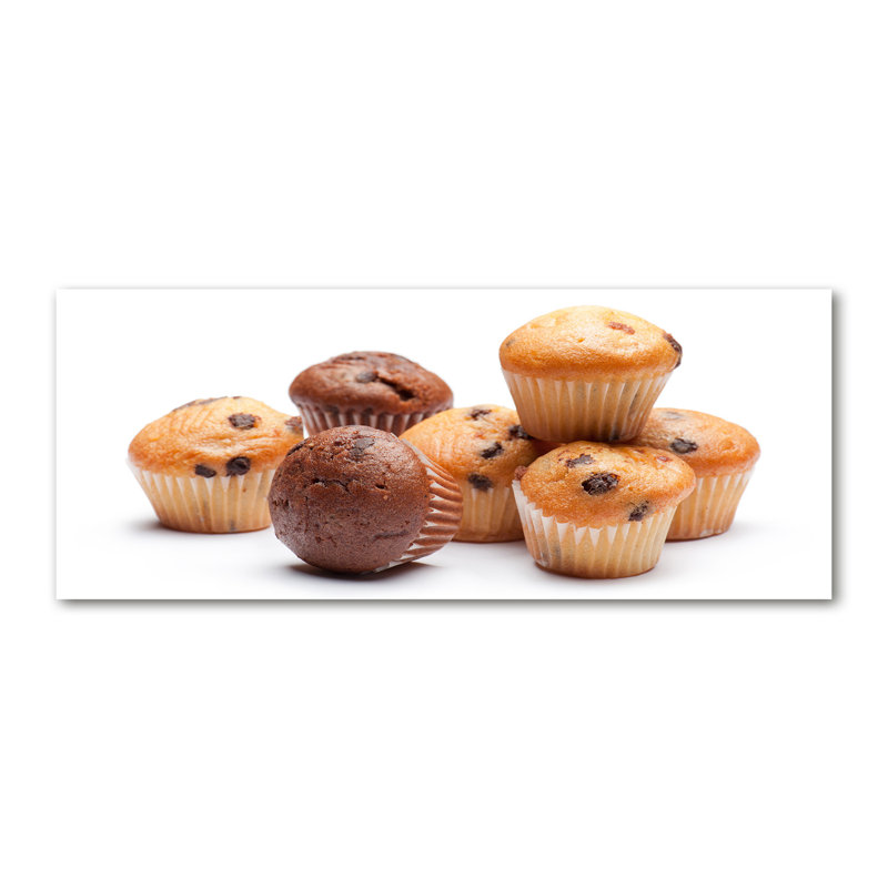 Cupcakes 1 Piece Wall Art on Canvas