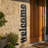 Metal Welcome Wall Art (Can be hung vertically in either direction)