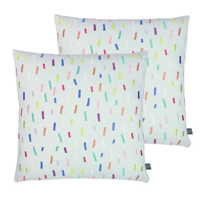 Geometric Square Throw Cushion
