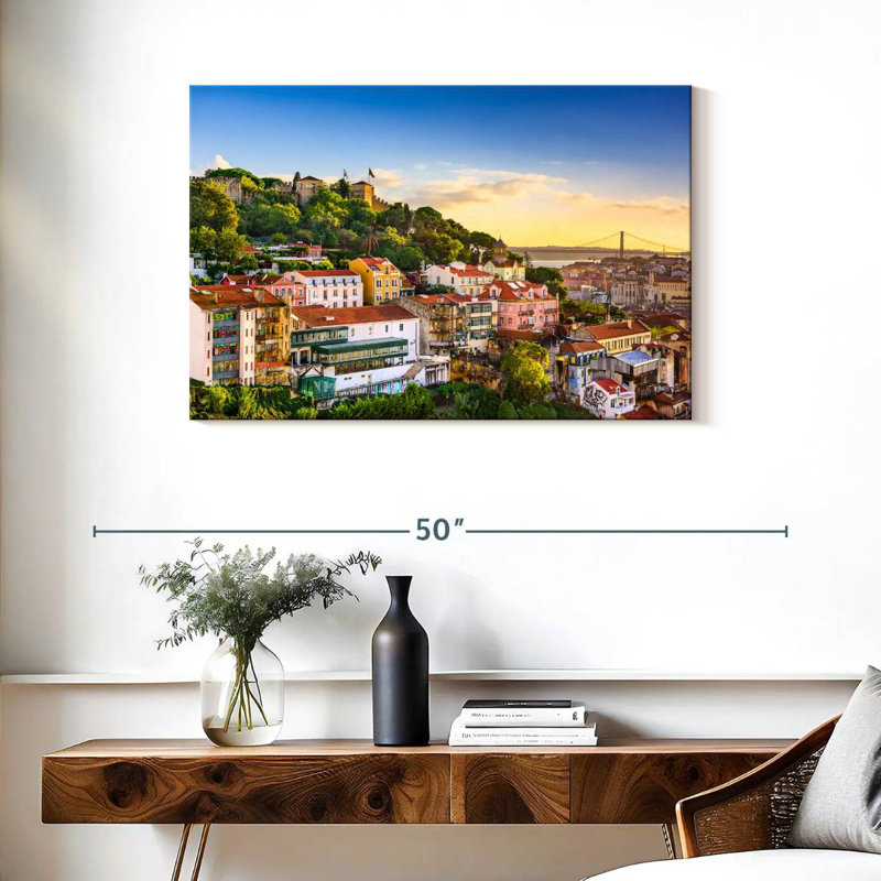 Kavia Lisbon Skyline, H 24 po x l 36 po