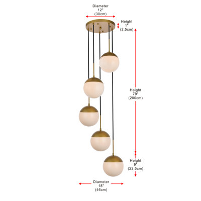 Elliot Dimmable Globe Cluster Pendant