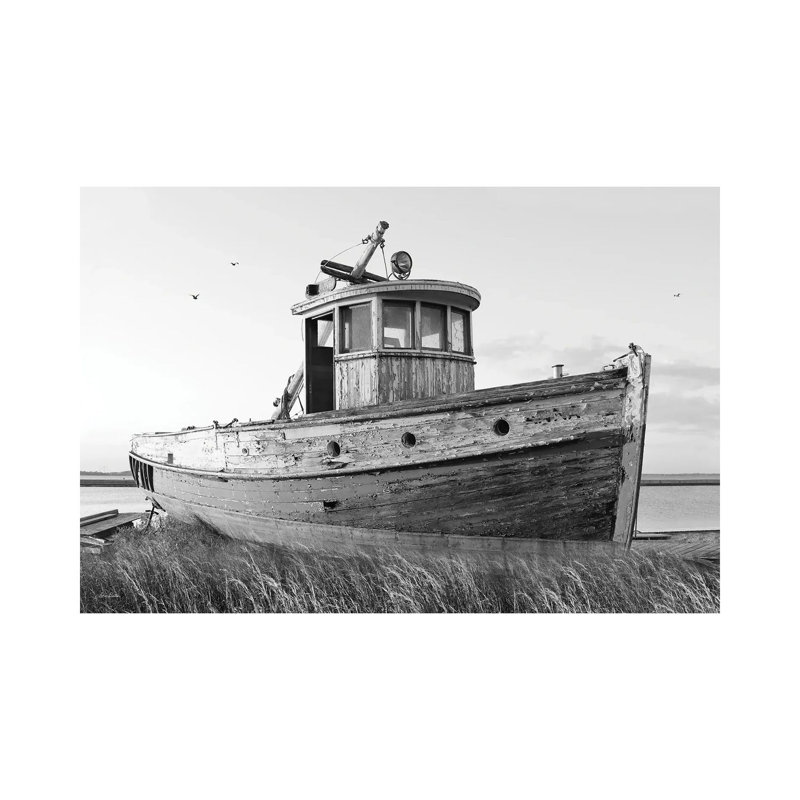 This Old Boat I by Lori Deiter - Wrapped Canvas Painting, 66.04 cm H x 45.72 cm W x 1.91 cm D