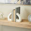 Serre-livres en polystone Cole and Gray