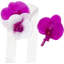 Bouquet de fleurs en strass scintillant-71645494