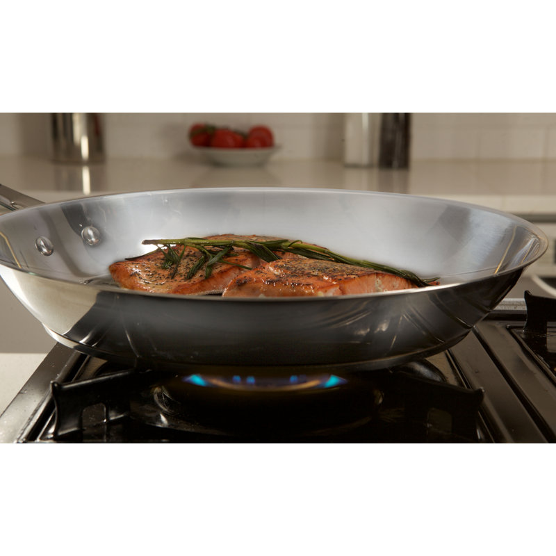 Stainless Steel 12-Piece Cookware Set with Glass Lids